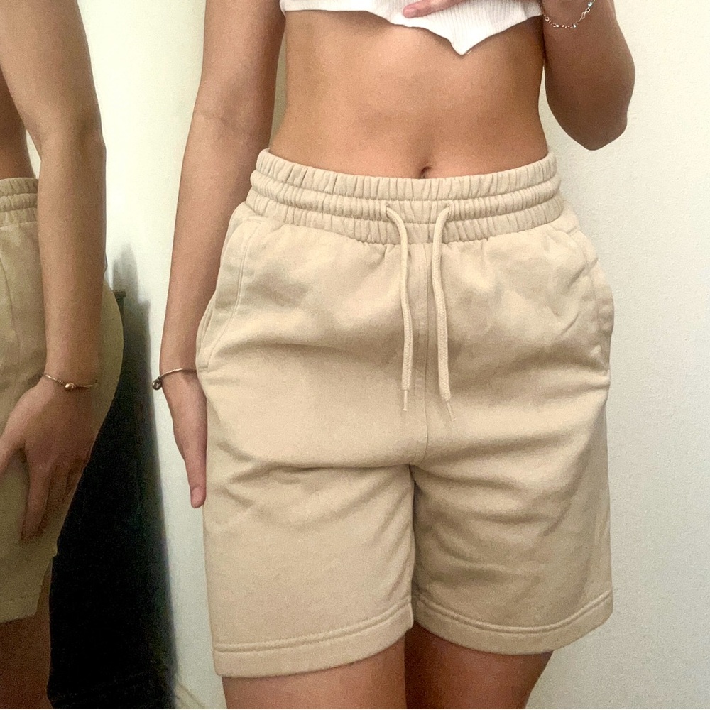 Tan Comfy Casual Shorts